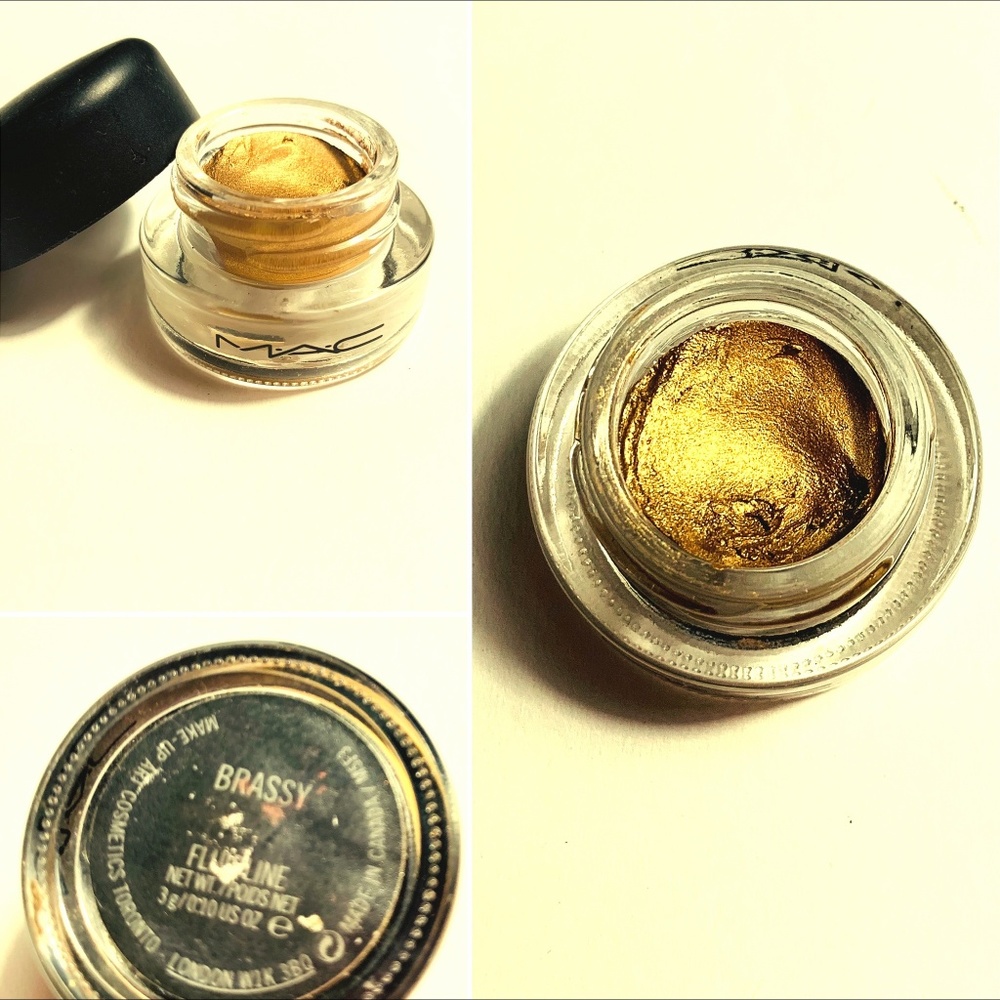 Brassy MAC Pro Longwear Fluidline - 3g.